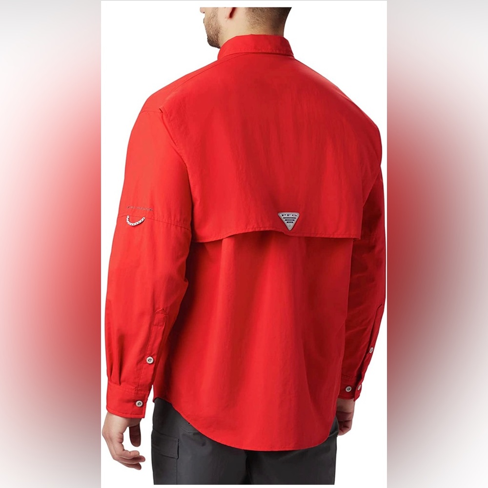 New out door red shirt. Sun protection. - Picture 2 of 7